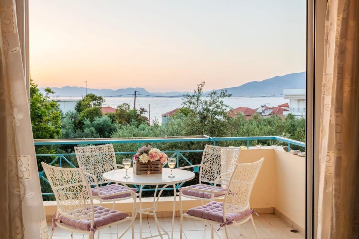 Seaview Terrace Haven-Perfect Location By The Sea Villa Kalamata Exterior foto